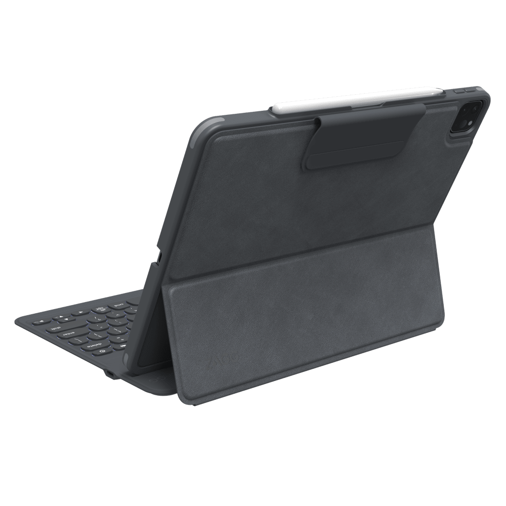 ZAGG Pro Keys Bluetooth Keyboard Case for Apple iPad Pro 12.9 (2021 / 2020 / 2018)-Black by ZAGG