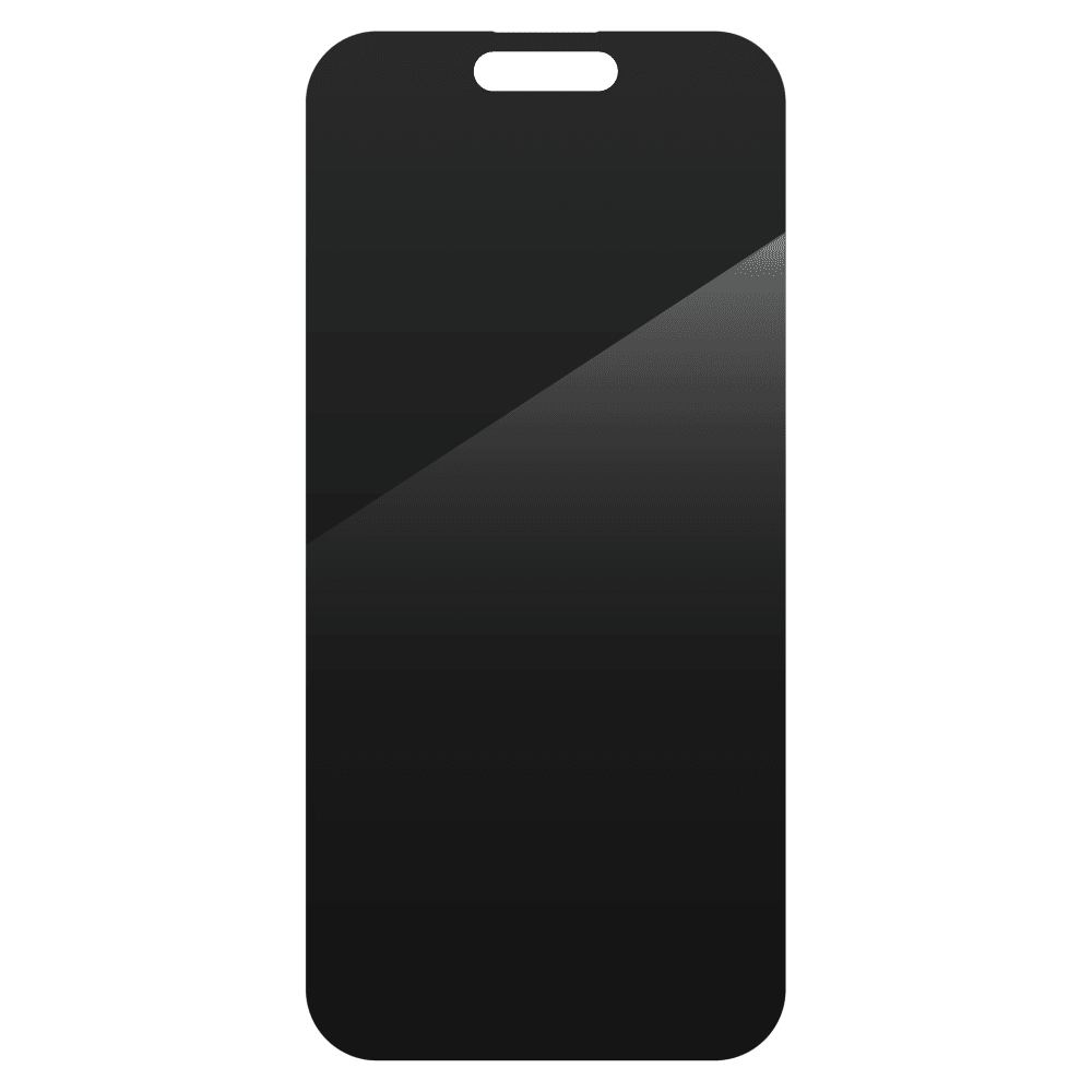 ZAGG Invisible Shield Glass Elite Privacy Screen Protector for Apple iPhone 16 / iPhone 15-Clear by ZAGG