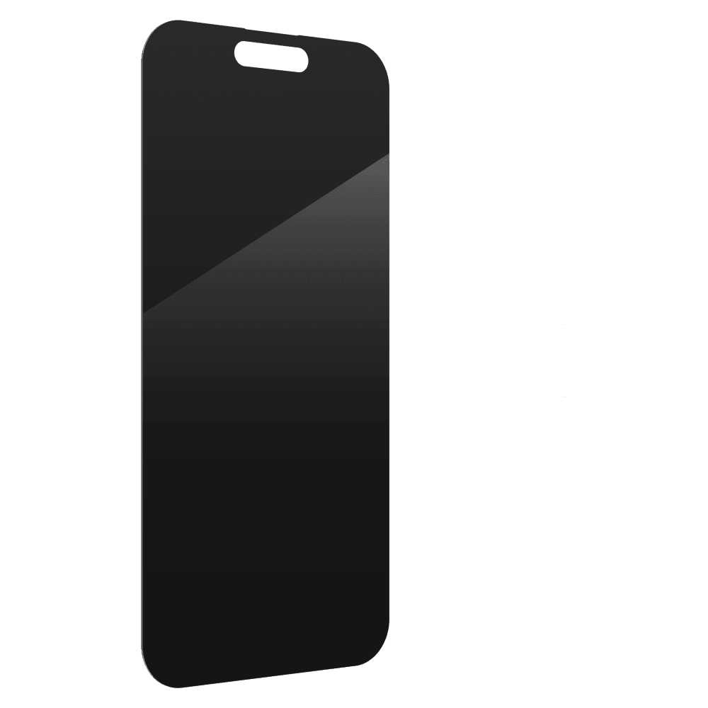 ZAGG Invisible Shield Glass Elite Privacy Screen Protector for Apple iPhone 16 / iPhone 15-Clear by ZAGG
