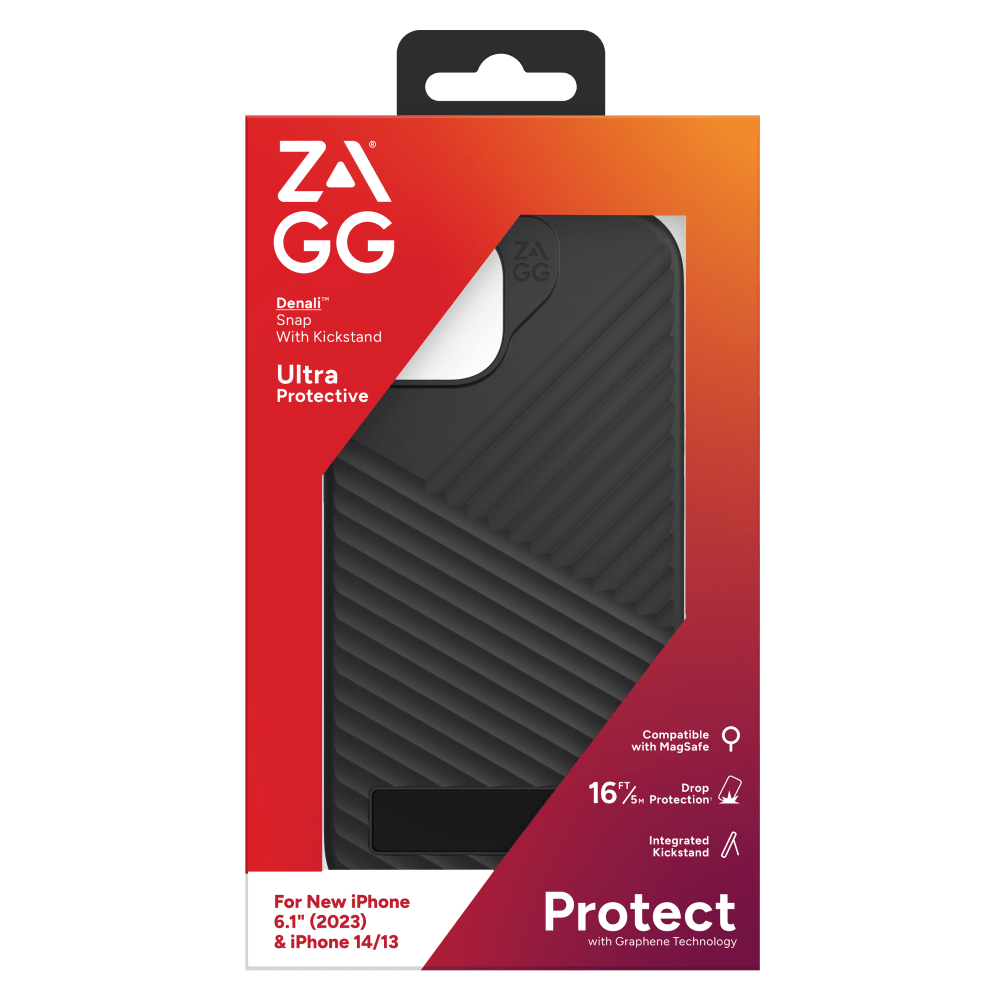 ZAGG Denali Snap MagSafe Case for Apple iPhone 15 / iPhone 14 / iPhone 13 by ZAGG