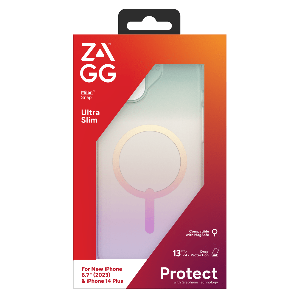 ZAGG Milan Snap MagSafe Case for Apple iPhone 15 Plus / iPhone 14 Plus by ZAGG