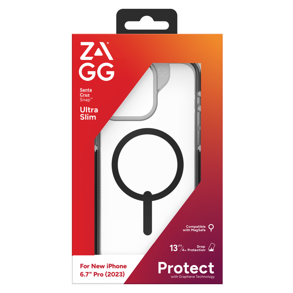 ZAGG Santa Cruz Snap MagSafe Case for Apple iPhone 15 Pro Max-- by ZAGG