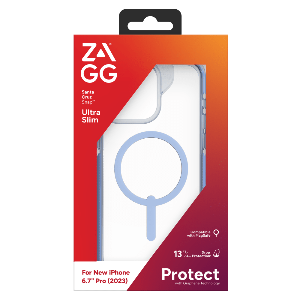 ZAGG Santa Cruz Snap MagSafe Case for Apple iPhone 15 Pro Max-- by ZAGG