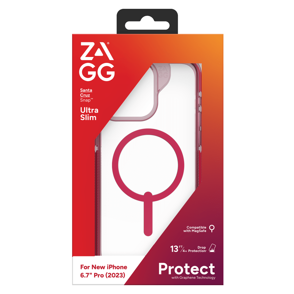 ZAGG Santa Cruz Snap MagSafe Case for Apple iPhone 15 Pro Max-- by ZAGG