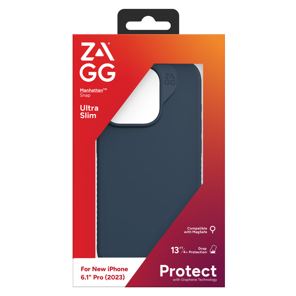 ZAGG Manhattan Snap MagSafe Case for Apple iPhone 15 Pro by ZAGG