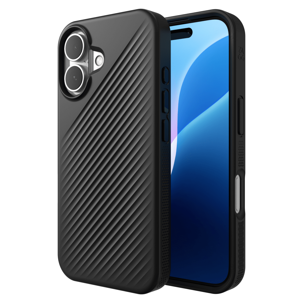 ZAGG Luxe Snap MagSafe Case for Apple iPhone 16-Black