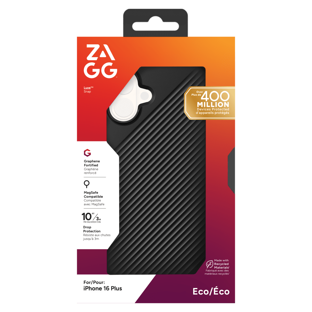 ZAGG Luxe Snap MagSafe Case for Apple iPhone 16 Plus-- by ZAGG