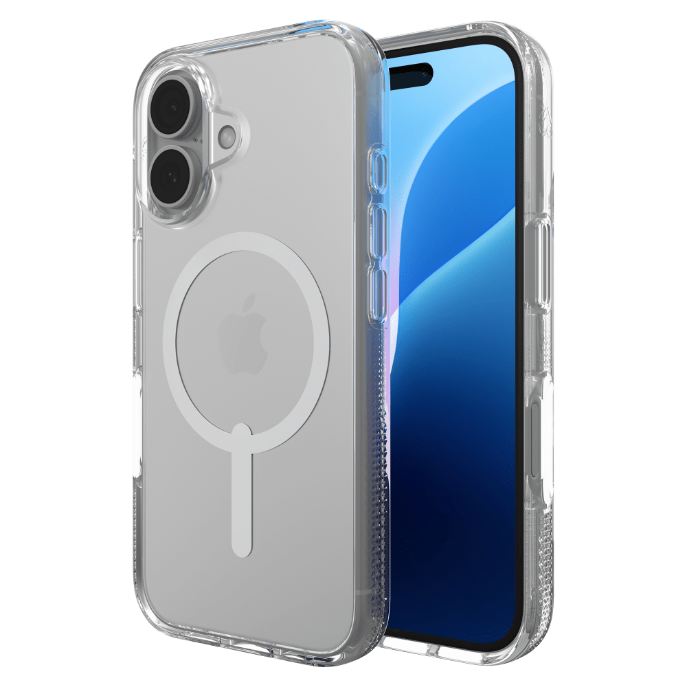 ZAGG Crystal Palace Snap MagSafe Case for Apple iPhone 16-Clear by ZAGG