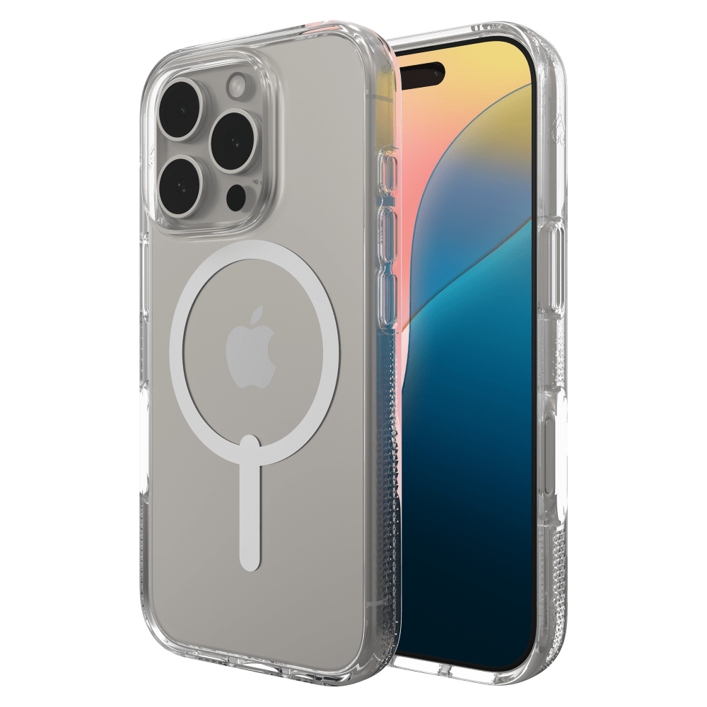 ZAGG Crystal Palace Snap MagSafe Case for Apple iPhone 16 Pro-Clear