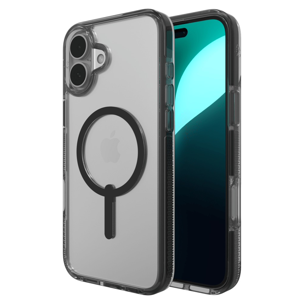 ZAGG Santa Cruz Snap MagSafe Case for Apple iPhone 16 Plus-Black