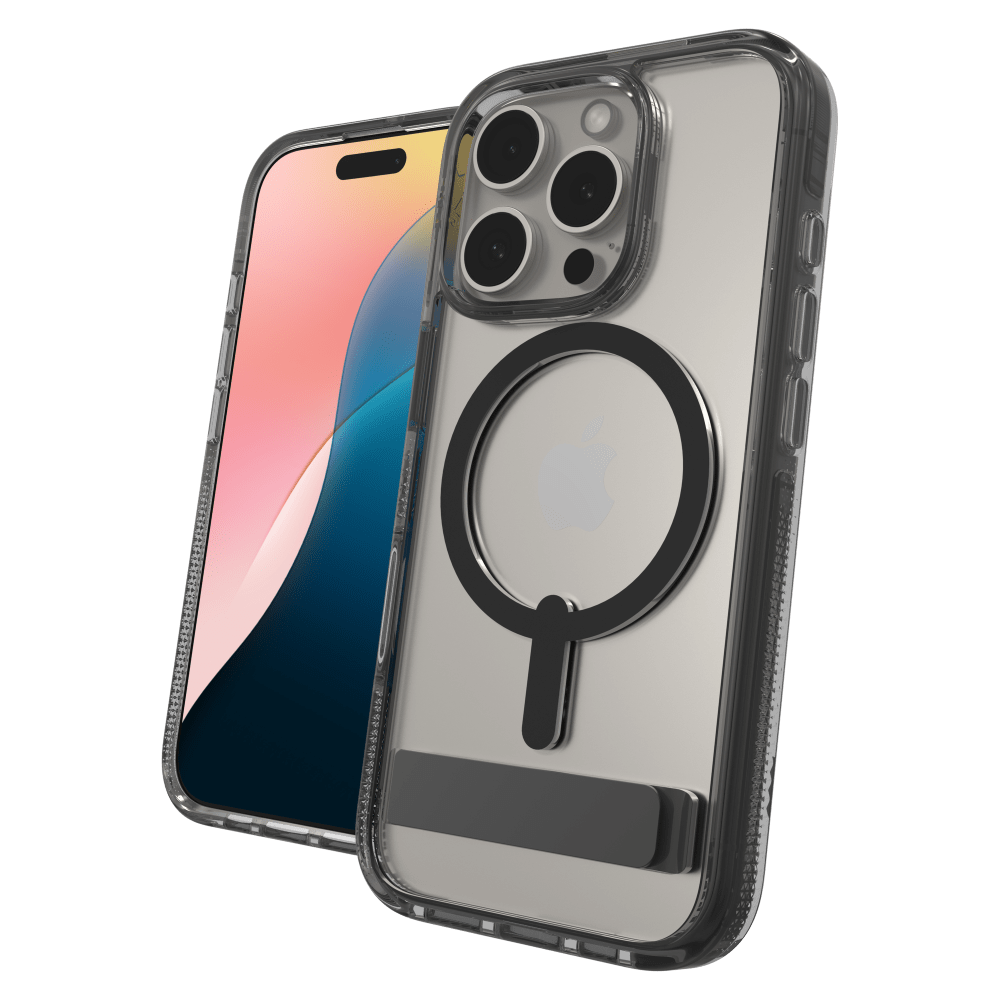 ZAGG Santa Cruz Snap MagSafe Case with Kickstand for Apple iPhone 16 Pro-- by ZAGG