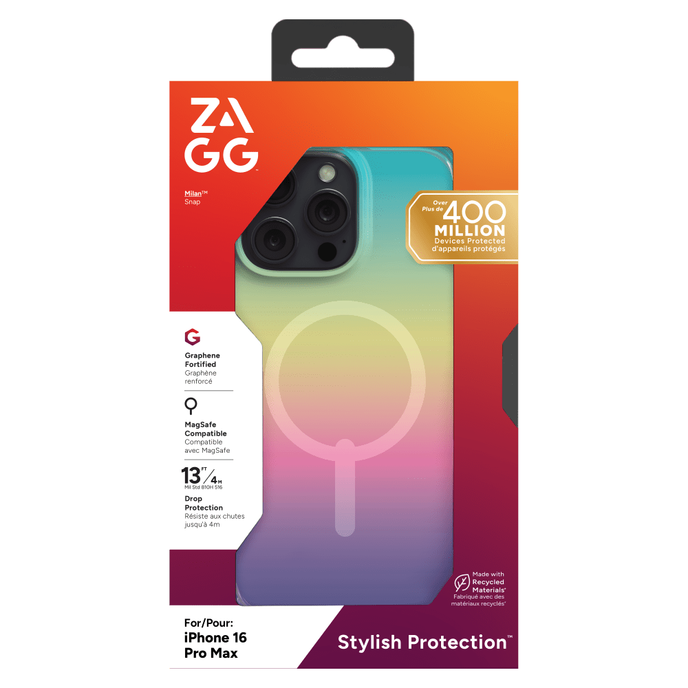 ZAGG Milan Snap MagSafe Case for Apple iPhone 16 Pro Max-- by ZAGG