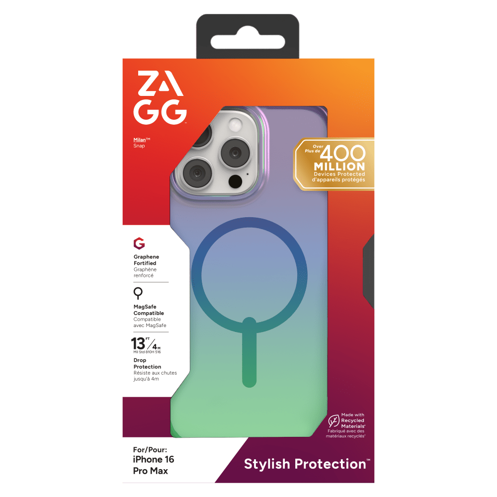 ZAGG Milan Snap MagSafe Case for Apple iPhone 16 Pro Max-- by ZAGG