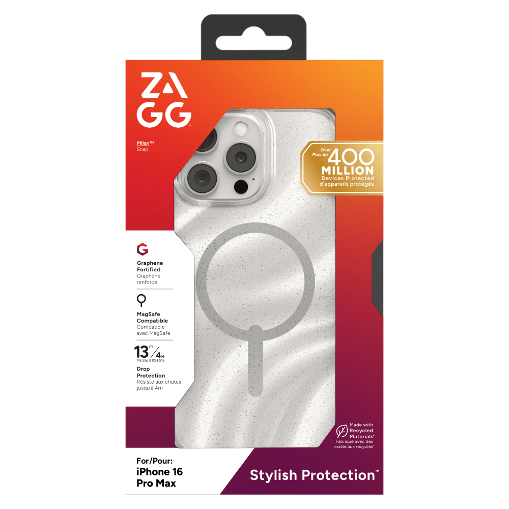 ZAGG Milan Snap MagSafe Case for Apple iPhone 16 Pro Max-- by ZAGG