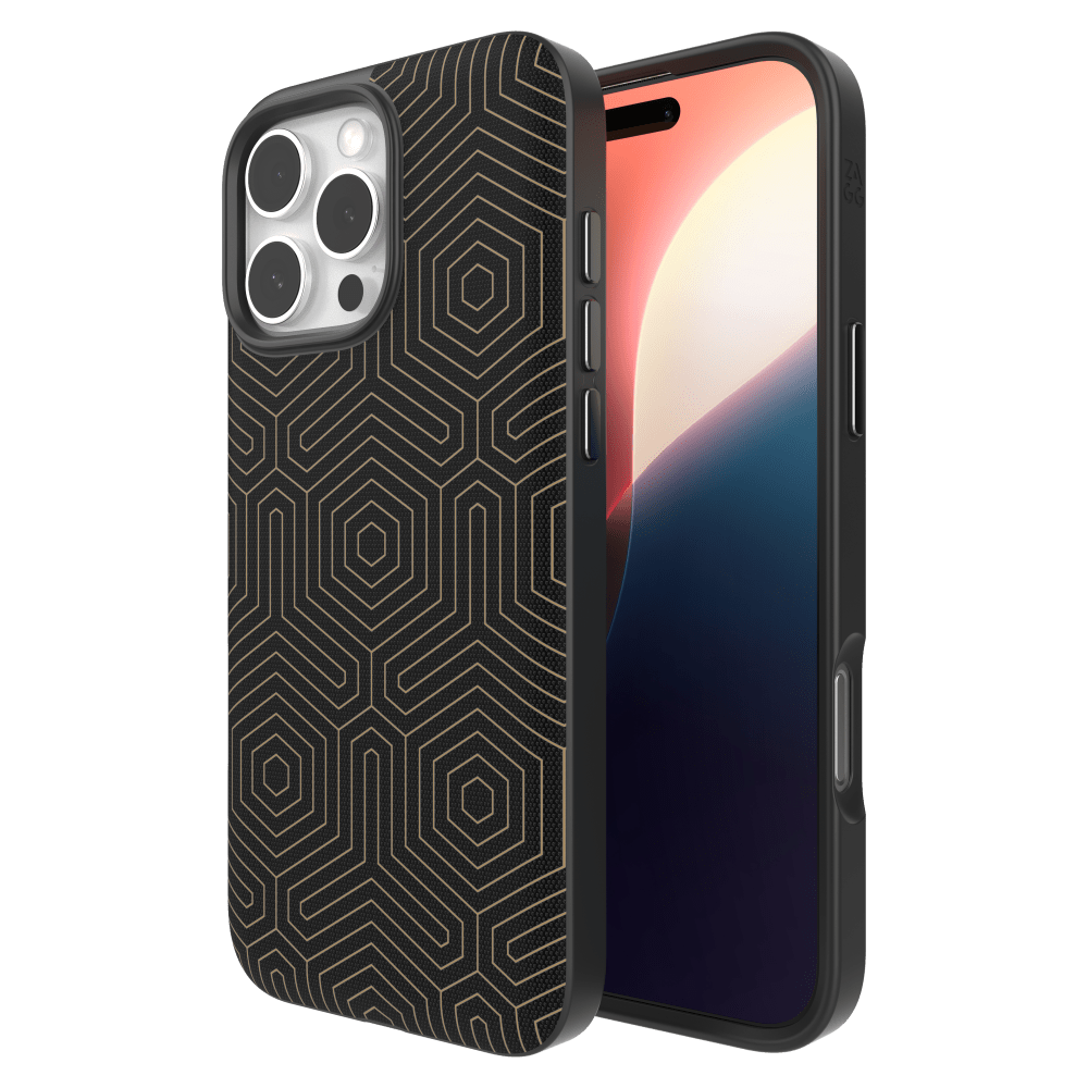ZAGG London Snap MagSafe Case for Apple iPhone 16 Pro Max-Black
