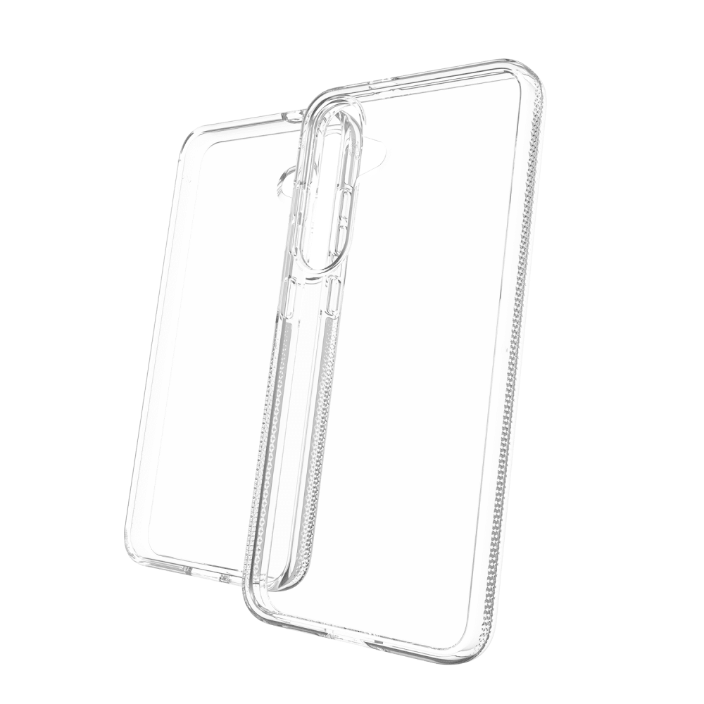 ZAGG Crystal Palace Case for Samsung Galaxy S 2025 Medium-Clear by ZAGG