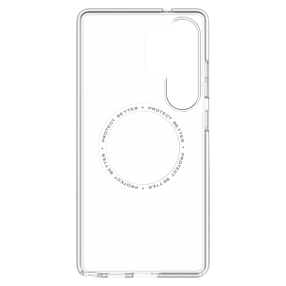 ZAGG Crystal Palace Snap MagSafe Case for Samsung Galaxy S 2025 Large-Clear by ZAGG