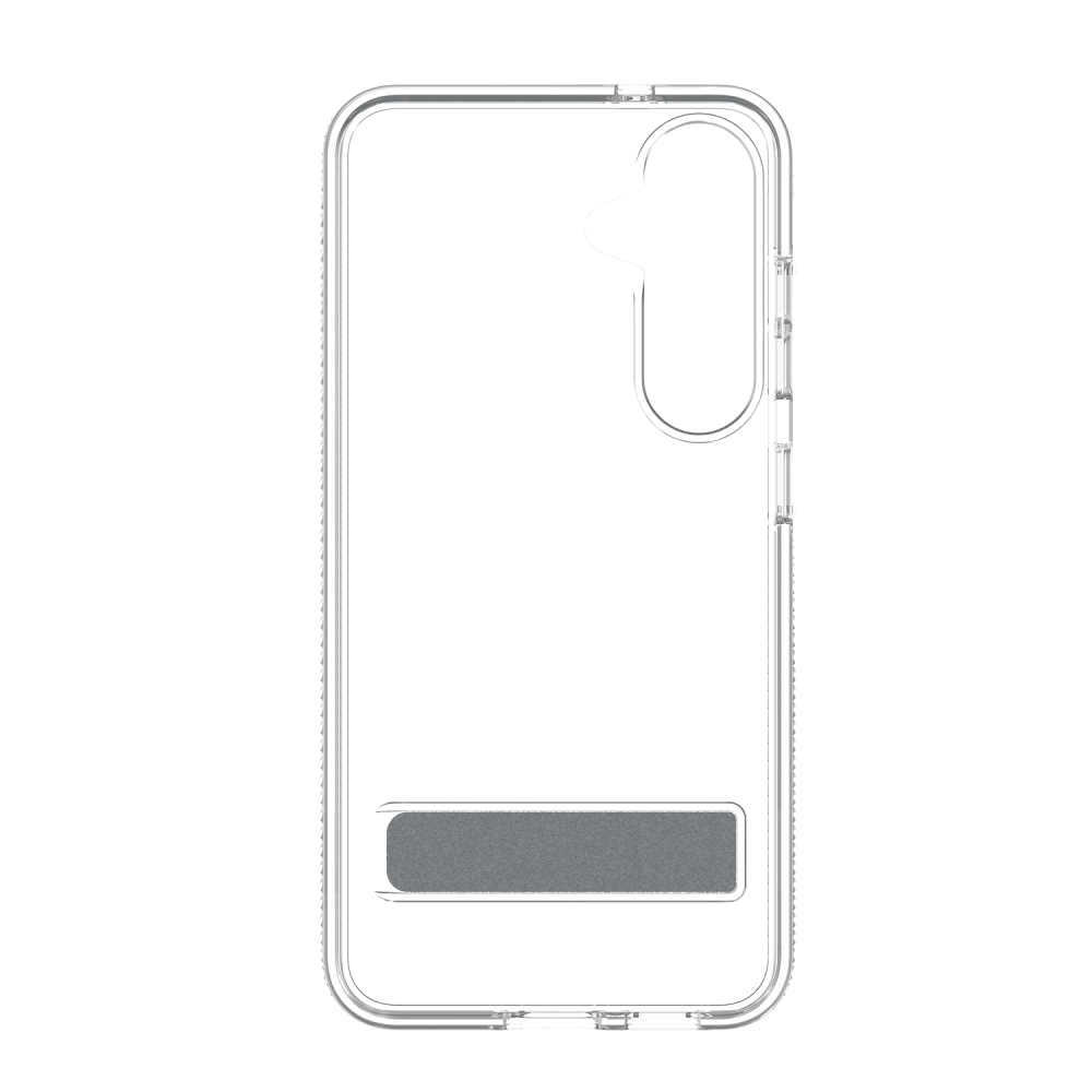 ZAGG Crystal Palace Case with Kick Stand for Samsung Galaxy S 2025 Small-Clear by ZAGG