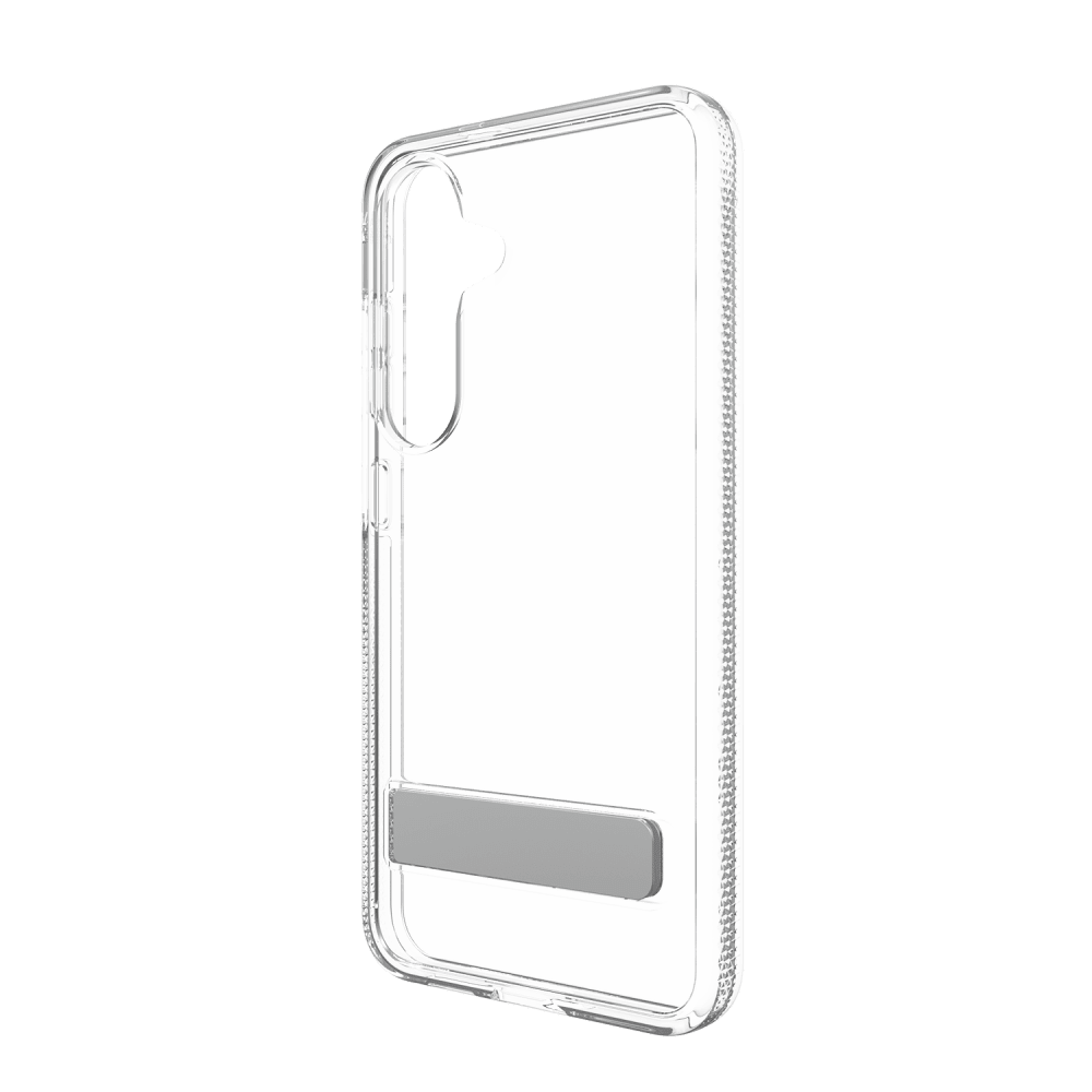 ZAGG Crystal Palace Case with Kick Stand for Samsung Galaxy S 2025 Small-Clear by ZAGG