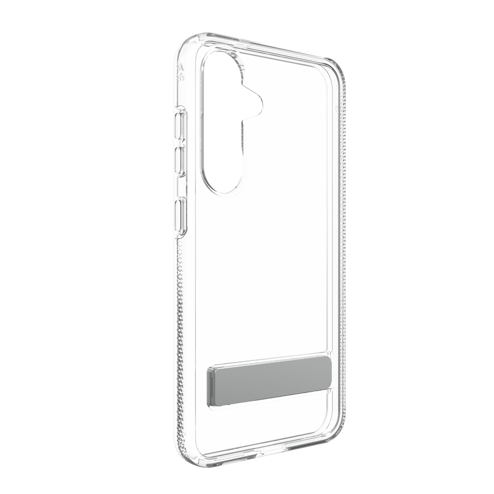 ZAGG Crystal Palace Case with Kick Stand for Samsung Galaxy S 2025 Small-Clear by ZAGG