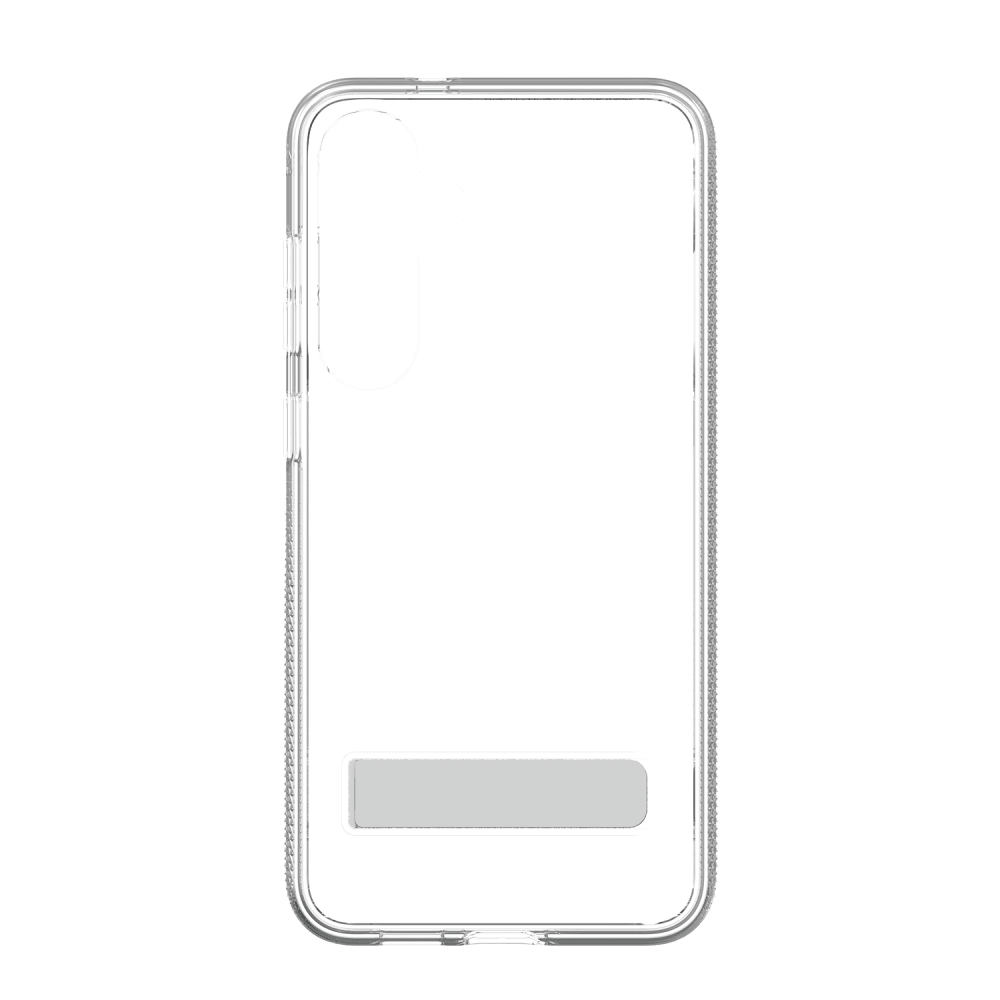 ZAGG Crystal Palace Case with Kick Stand for Samsung Galaxy S 2025 Medium-Clear by ZAGG