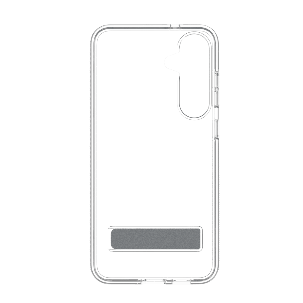 ZAGG Crystal Palace Case with Kick Stand for Samsung Galaxy S 2025 Medium-Clear by ZAGG