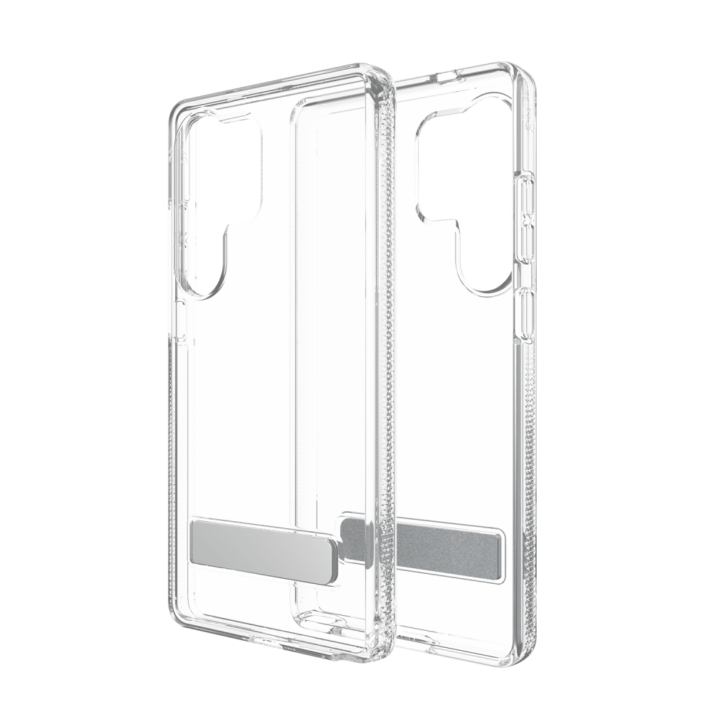 ZAGG Crystal Palace Case with Kick Stand for Samsung Galaxy S 2025 Large-Clear by ZAGG