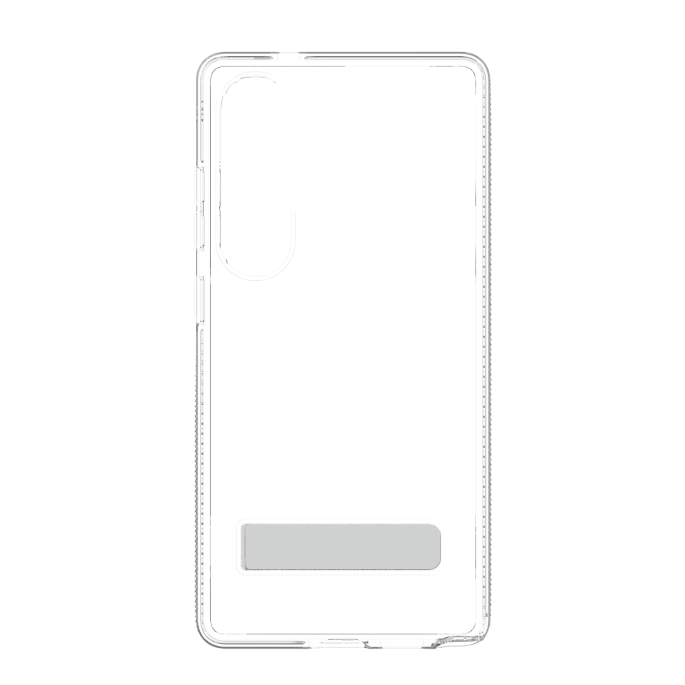 ZAGG Crystal Palace Case with Kick Stand for Samsung Galaxy S 2025 Large-Clear by ZAGG