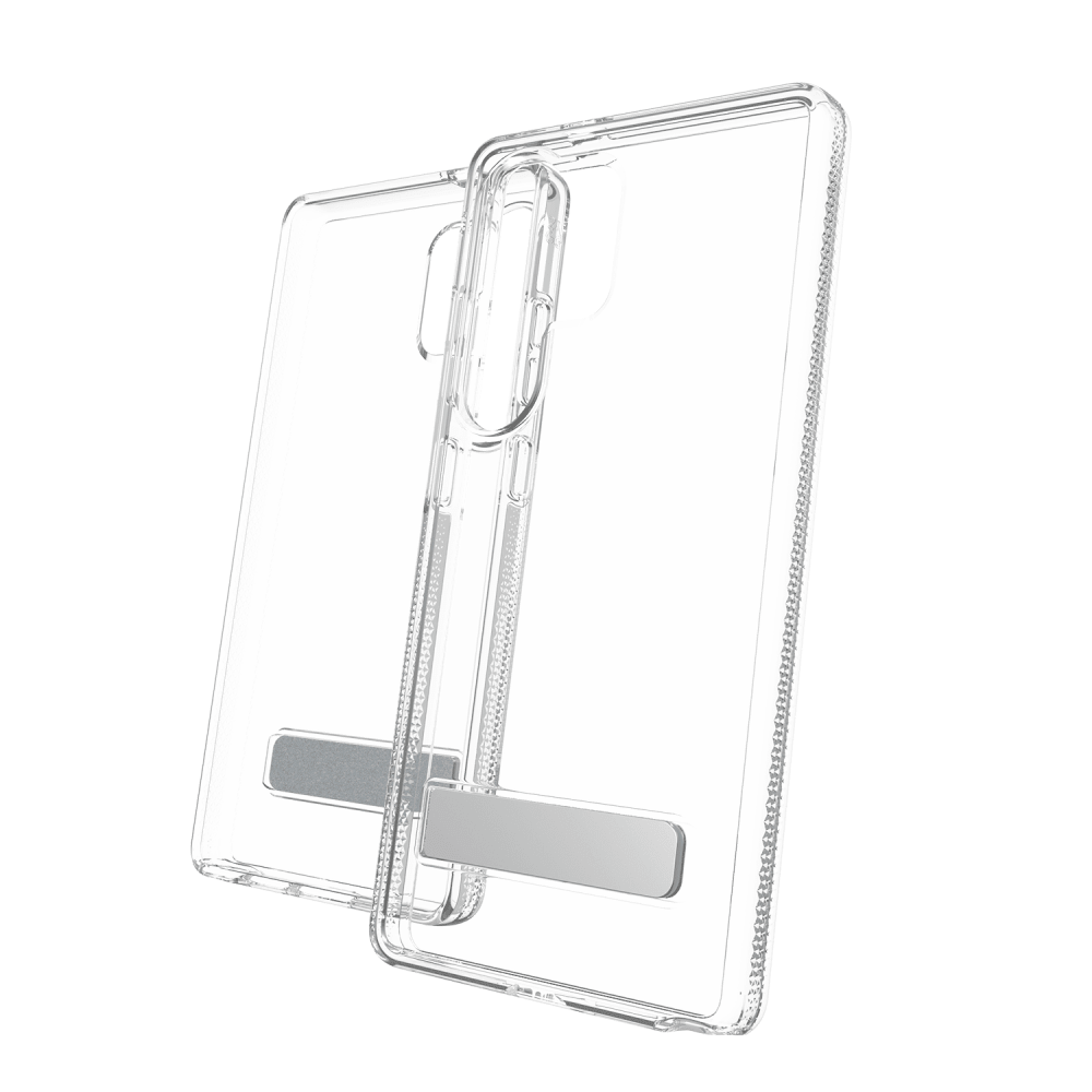 ZAGG Crystal Palace Case with Kick Stand for Samsung Galaxy S 2025 Large-Clear by ZAGG