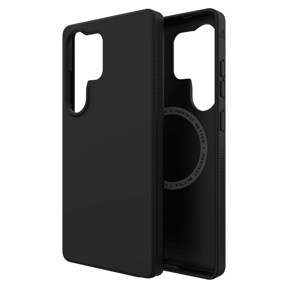 ZAGG Milan Snap Opaque Case for Samsung Galaxy S 2025 Large-Black