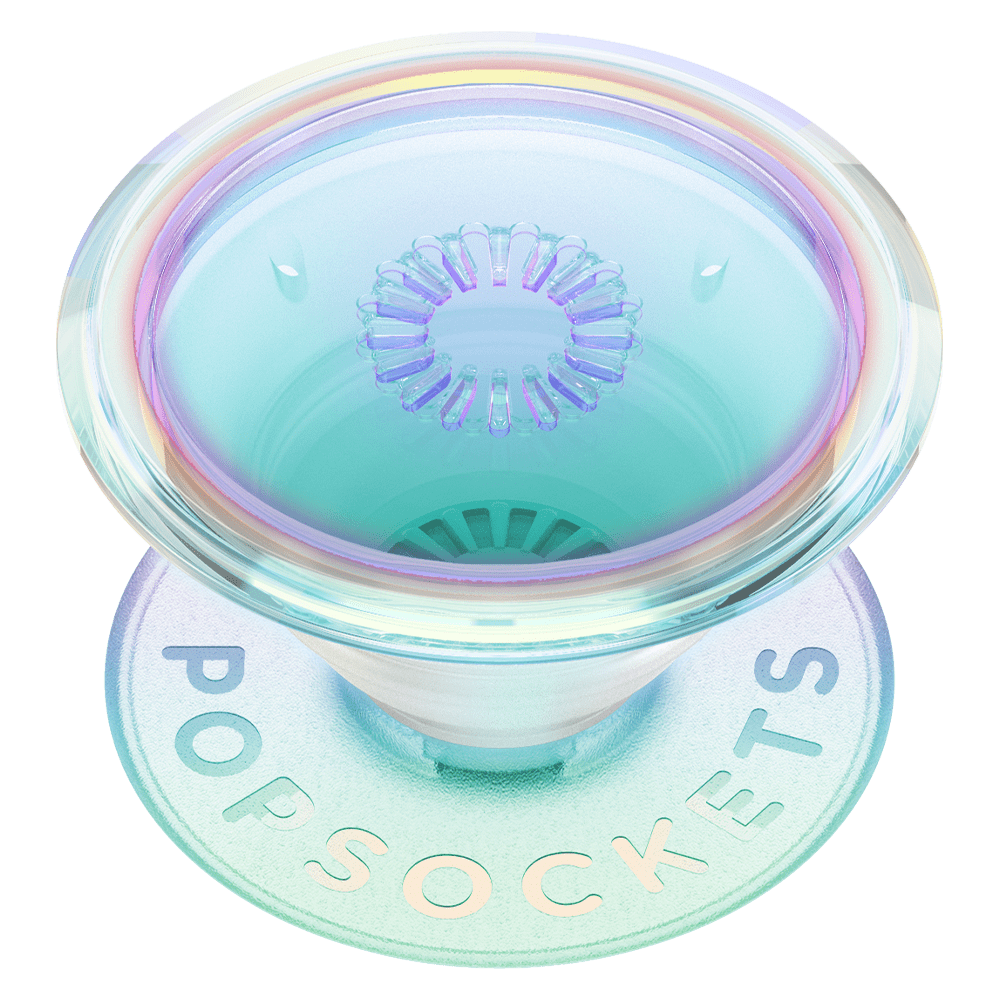 PopSockets PopGrip Premium Clear, Multi-Color