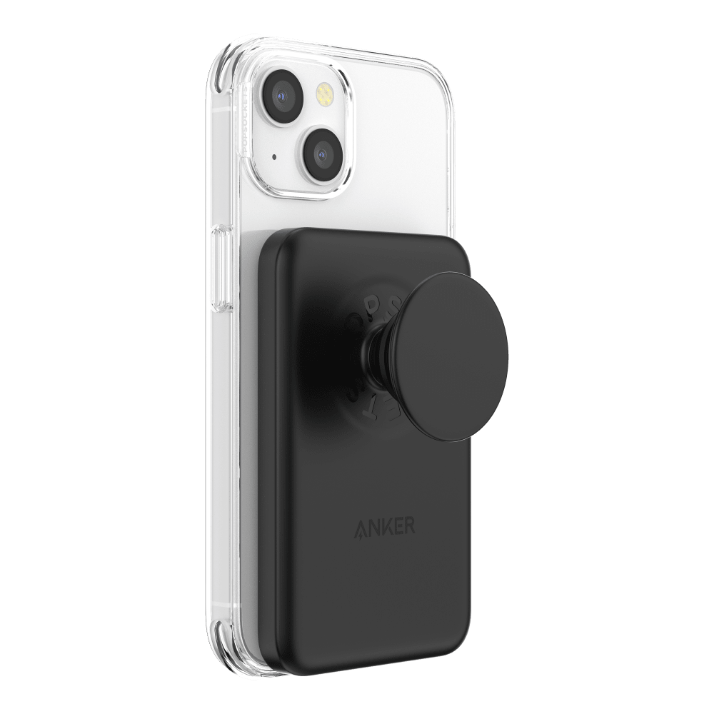 PopSockets Anker MagGO Magnetic Battery Charger with Grip for MagSafe Devices by PopSockets