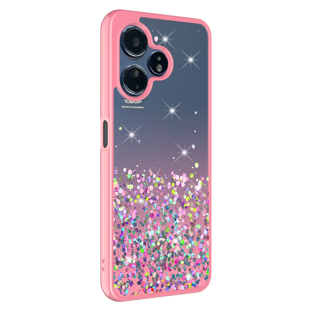 AMPD TPU / Acrylic Glitter Insert Case for Celero 3 Plus-- by AMPD