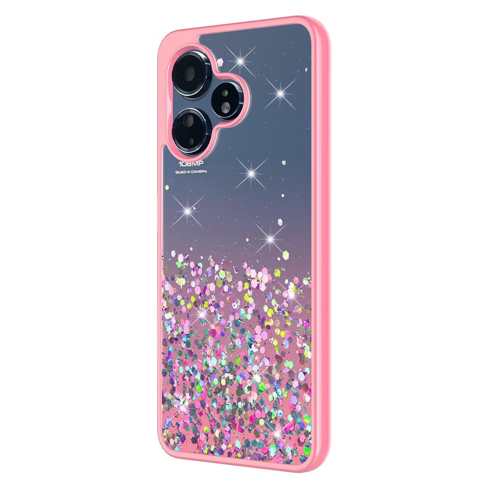 AMPD TPU / Acrylic Glitter Insert Case for Celero 3 Plus-- by AMPD