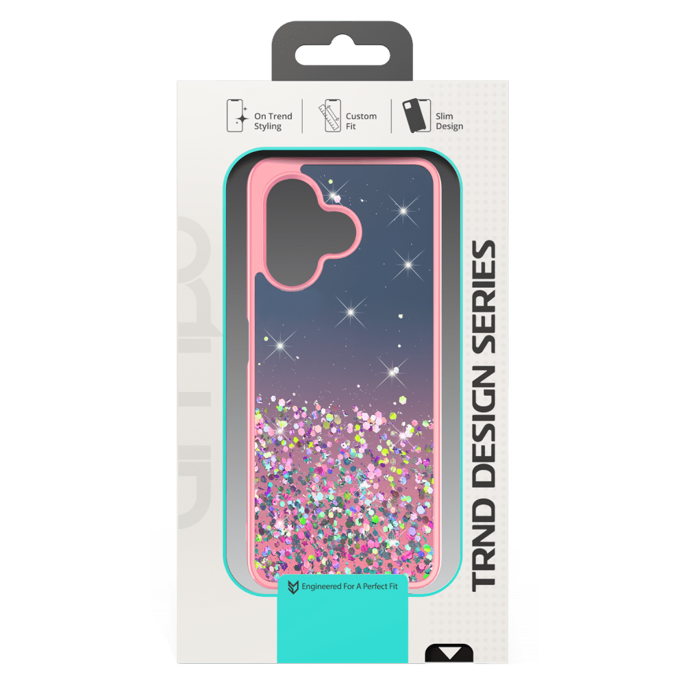 AMPD TPU / Acrylic Glitter Insert Case for Celero 3 Plus-- by AMPD