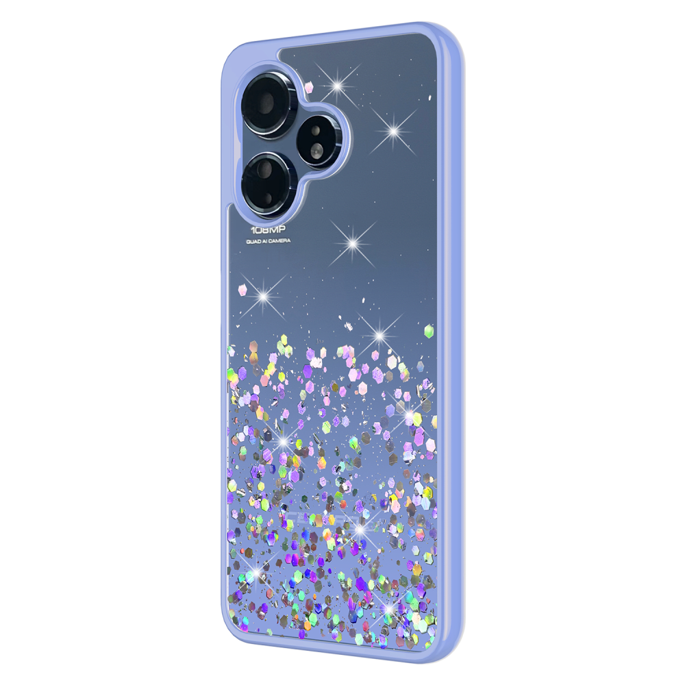 AMPD TPU / Acrylic Glitter Insert Case for Celero 3 Plus-- by AMPD