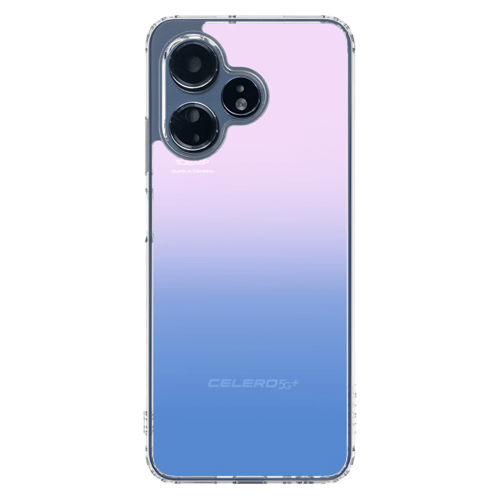 AMPD Flex Acrylic Ice Case for Celero 5G Plus (Gen 3)-Blue by AMPD