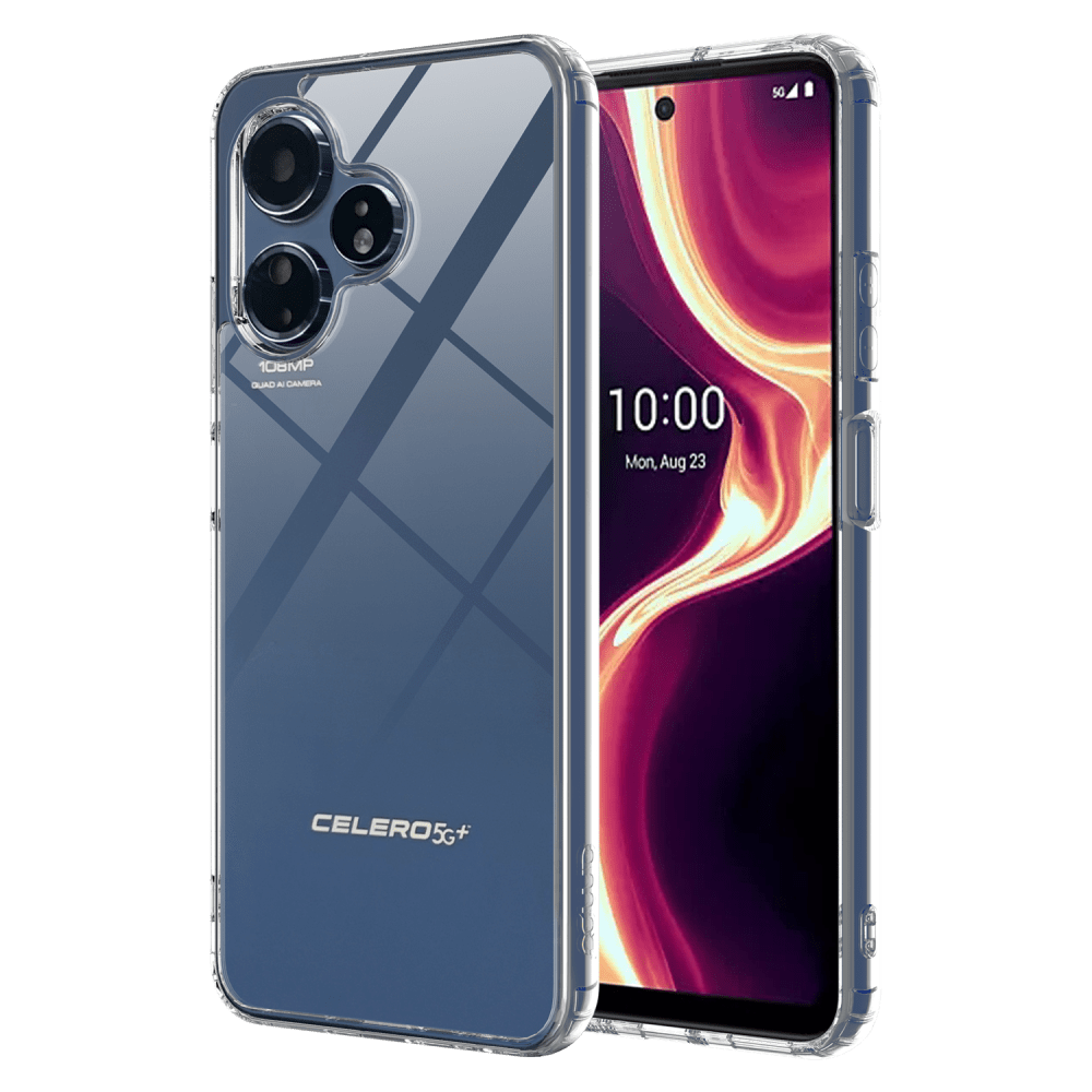 AMPD TPU / Acrylic Crystal Clear Case for Celero 5G Plus (Gen 3)-Clear