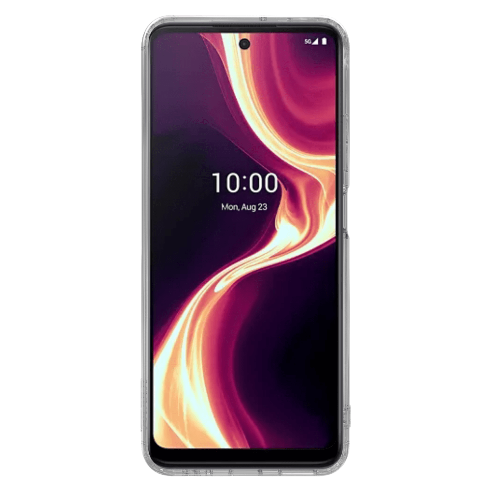 AMPD TPU / Acrylic Crystal Clear Case with Black Bumper for Celero 5G Plus (Gen 3)-Black by AMPD