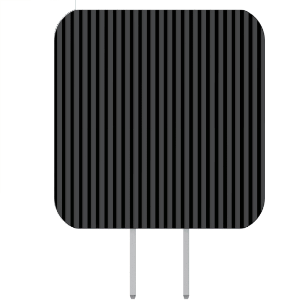 AMPD Volt Plus Triple USB A Port Wall Charger-Black