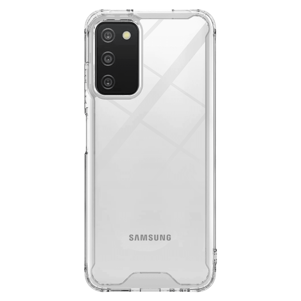 AMPD TPU / Acrylic Hard Shell Case for Samsung Galaxy A03s-Clear by AMPD