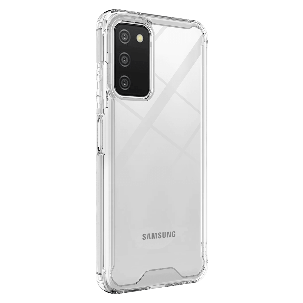 AMPD TPU / Acrylic Hard Shell Case for Samsung Galaxy A03s-Clear by AMPD