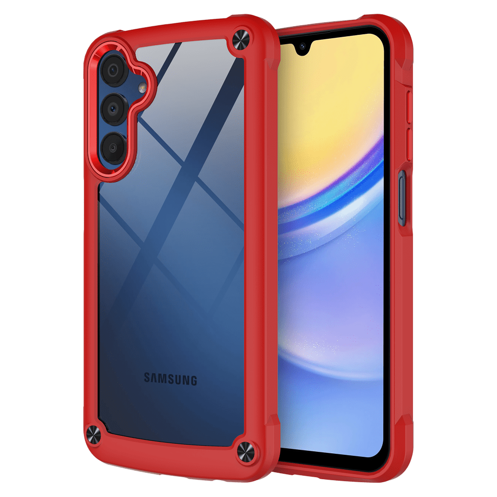 AMPD DuraBump Case for Samsung Galaxy A15 5G-Red