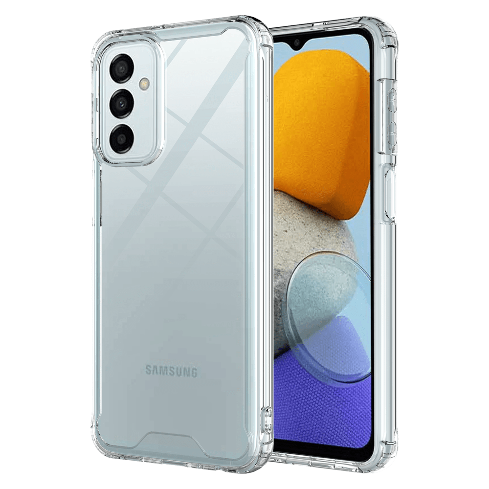 AMPD TPU / Acrylic Hard Shell Case for Samsung Galaxy A23 / A23 5G-Clear by AMPD