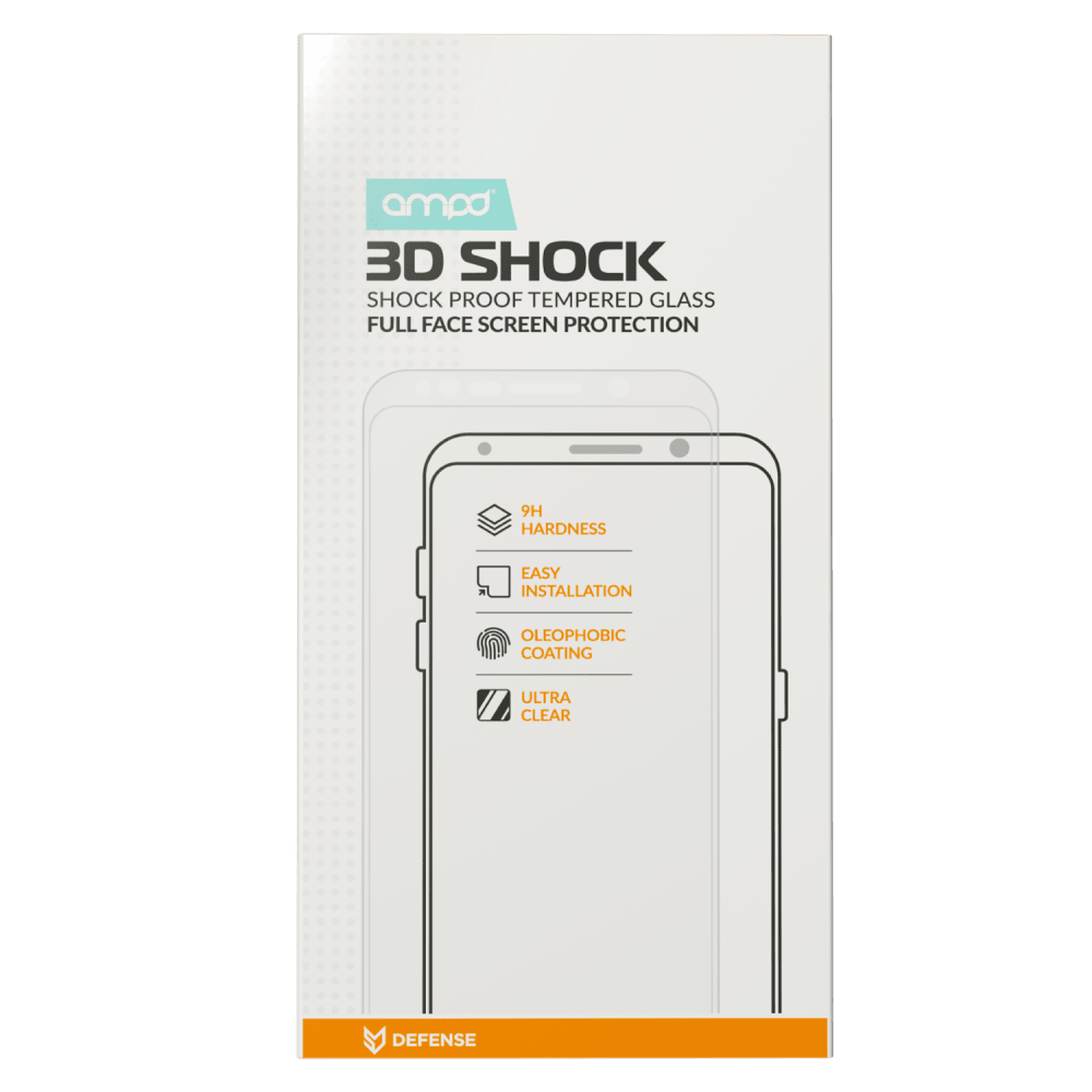 AMPD 3D Glass Screen Protector for Samsung Galaxy A25 5G-Clear by AMPD