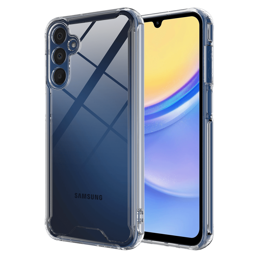AMPD TPU / Acrylic Crystal Clear Case for Samsung Galaxy A25 5G-Clear