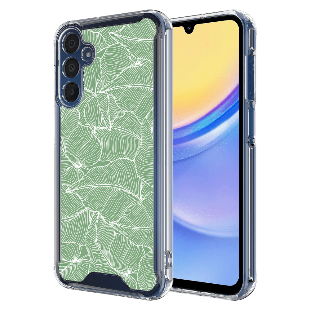 AMPD TPU/Acrylic HD Print Crystal Clear Case for Samsung SGA355G-Multi-Color