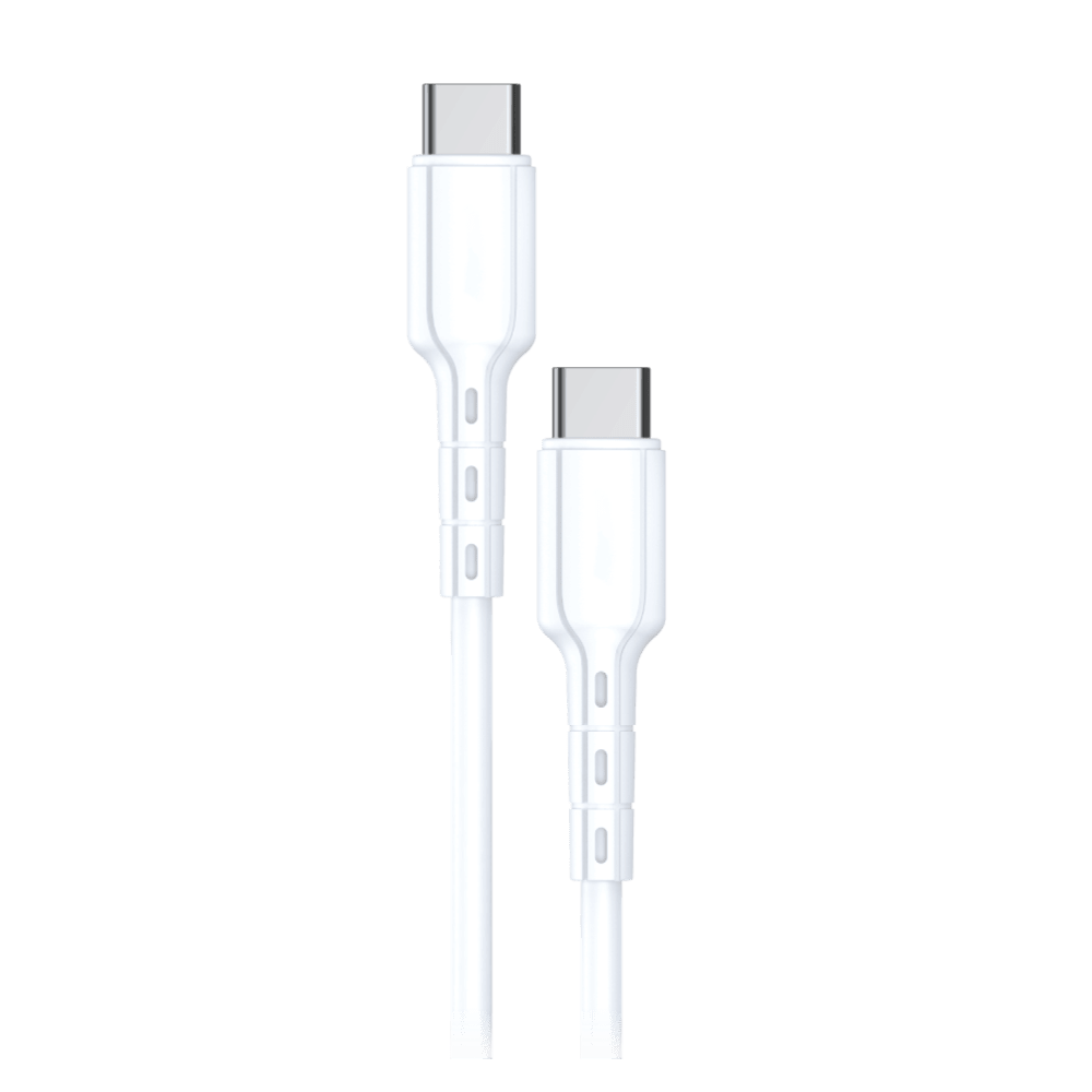 AMPD Type C to Type C USB Cable 3ft-White by AMPD