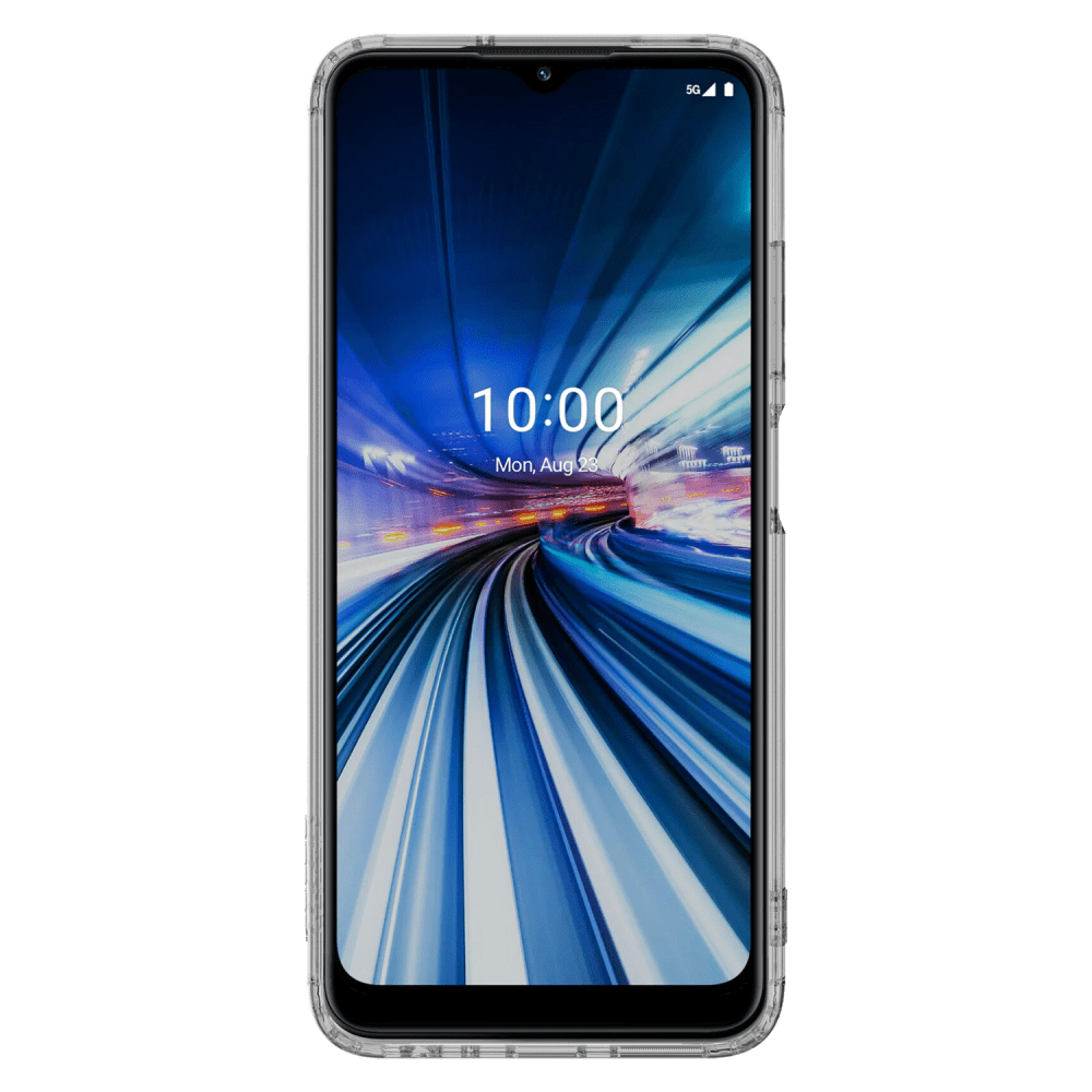 AMPD TPU / Acrylic Crystal Clear Case with Black Bumper for Celero 5G (Gen 3)-Black by AMPD
