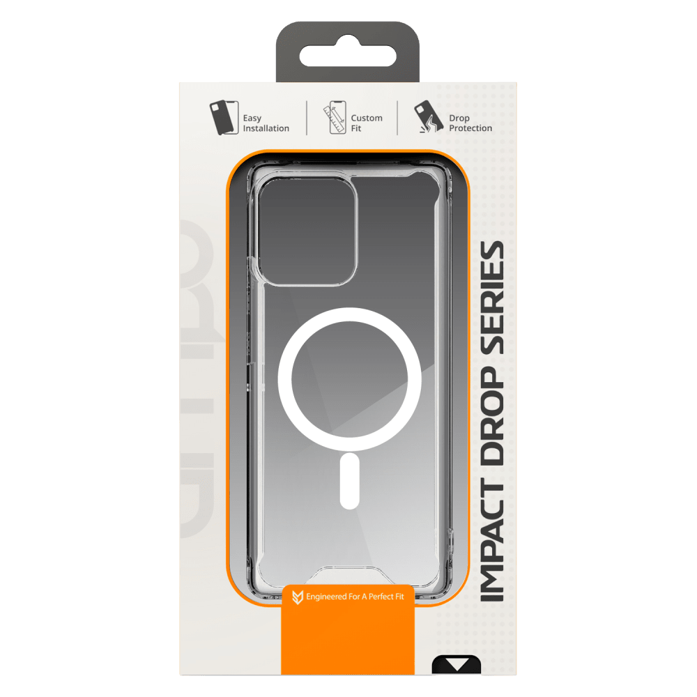 AMPD TPU / Acrylic Crystal Clear Case for Motorola Moto Edge Plus (2023)-Clear by AMPD